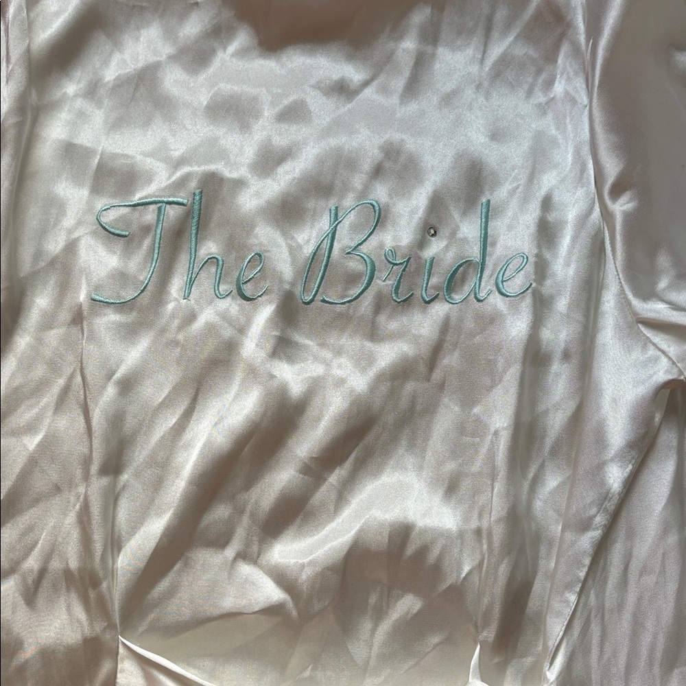 “The Bride” Wedding Robe